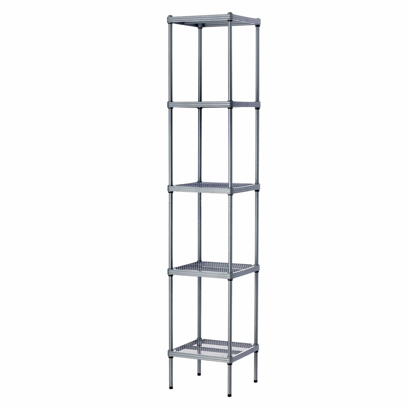MeshWorks Tower 5 Tier Silver
